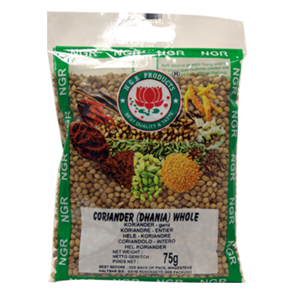 Coriander (Dhania) whole seeds NGR India, 75 g