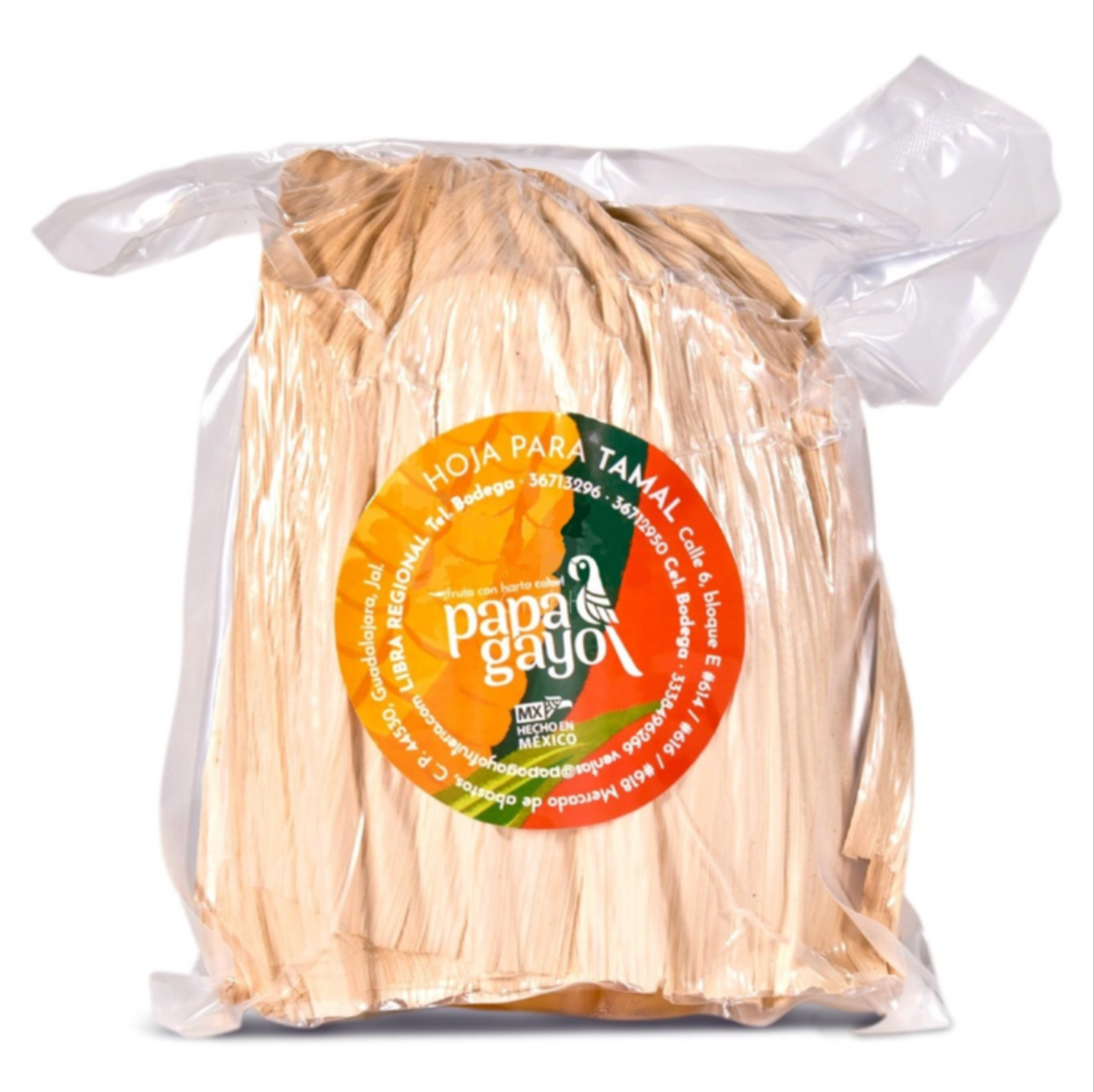 Kukurūzų lapai Tamal PAPAGAYO, 240 g