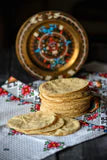 Kukurūzų tortiljos (originalios) LA TORTILLERIA (38 vnt.), 1000 g 15 cm