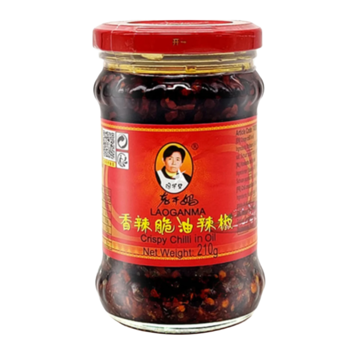 Crispy Chilli In Oil LAO GAN MA, 210 g