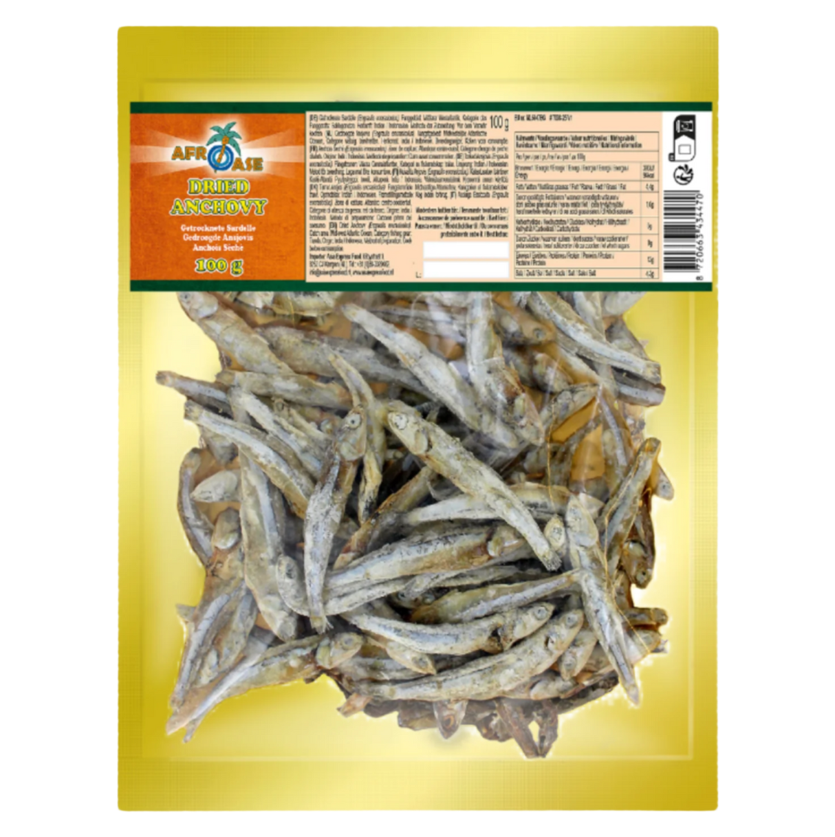 Dried Anchovy AFROASE, 100 g