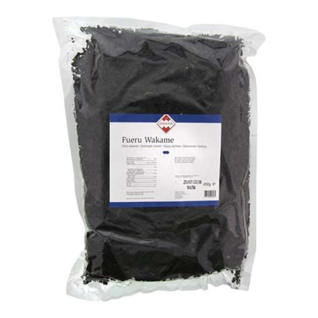 Džiovinti Fueru Wakame jūros dumbliai OKAYA, 450 g