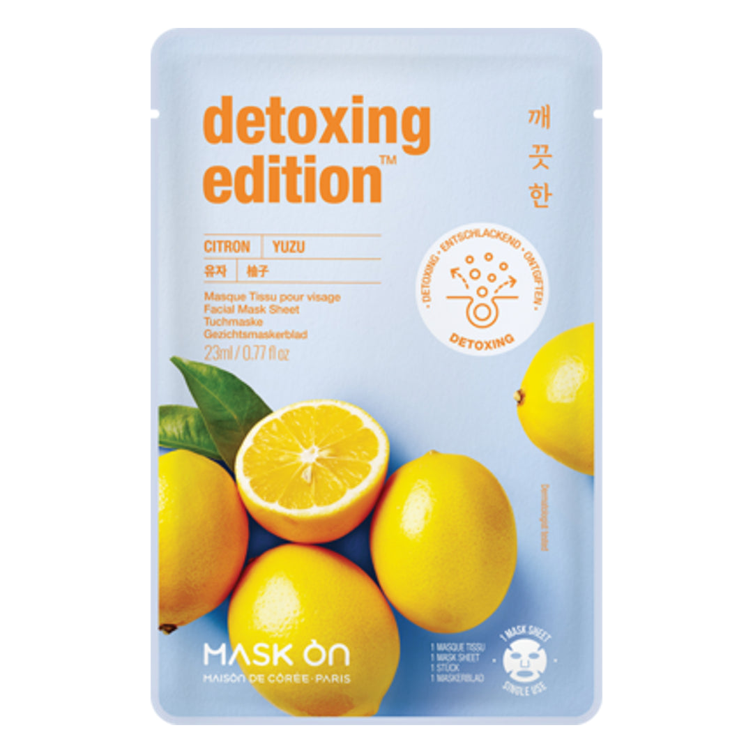 Facial Mask Sheet with Yuzu MASK ON, 1 piece