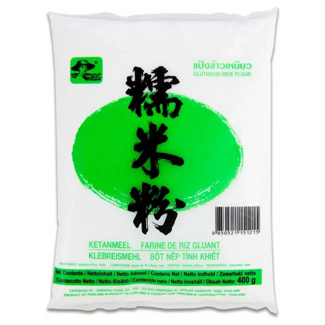 Lipnūs ryžių miltai FARMER, 400 g