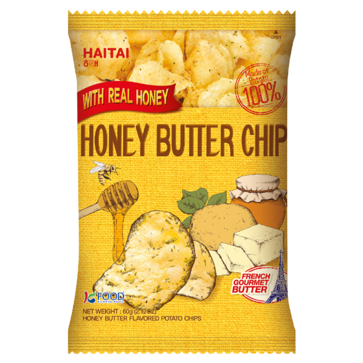 Honey Butter Chips HAITAI 60 g