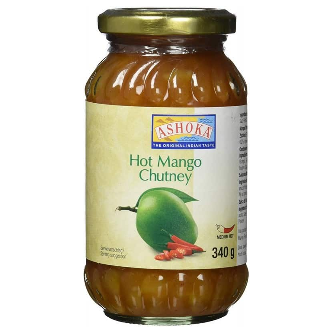 Hot Mango Chutney ASHOKA, 340 g