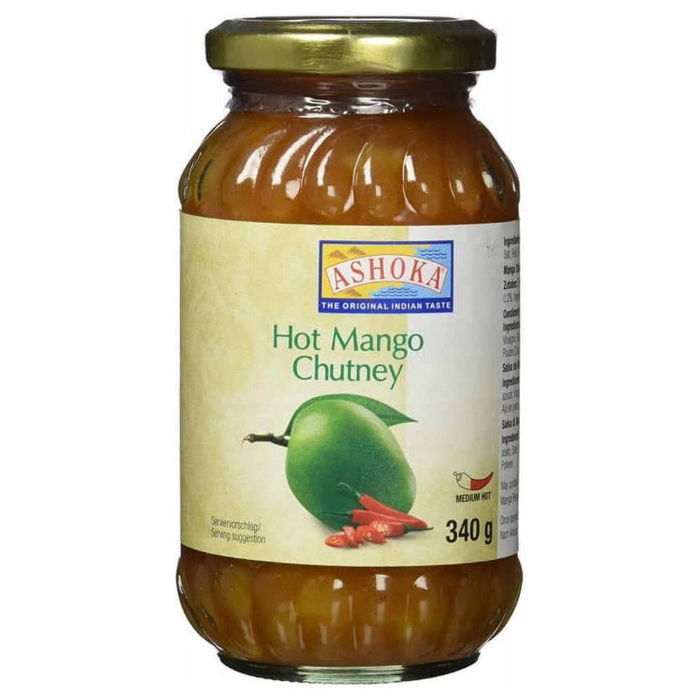 Hot Mango Chutney ASHOKA, 340 g