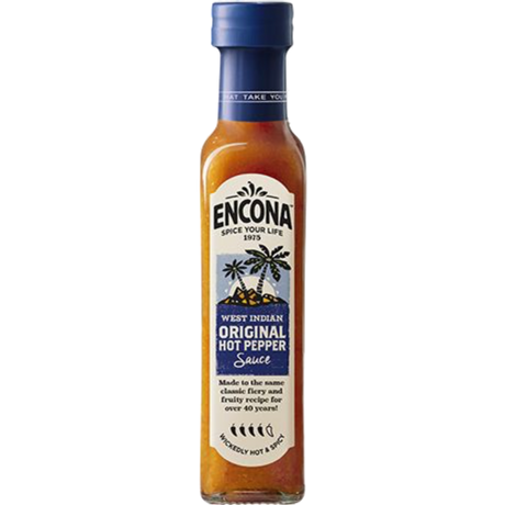 Hot Pepper Sauce ENCONA, 142 ml glass bottle