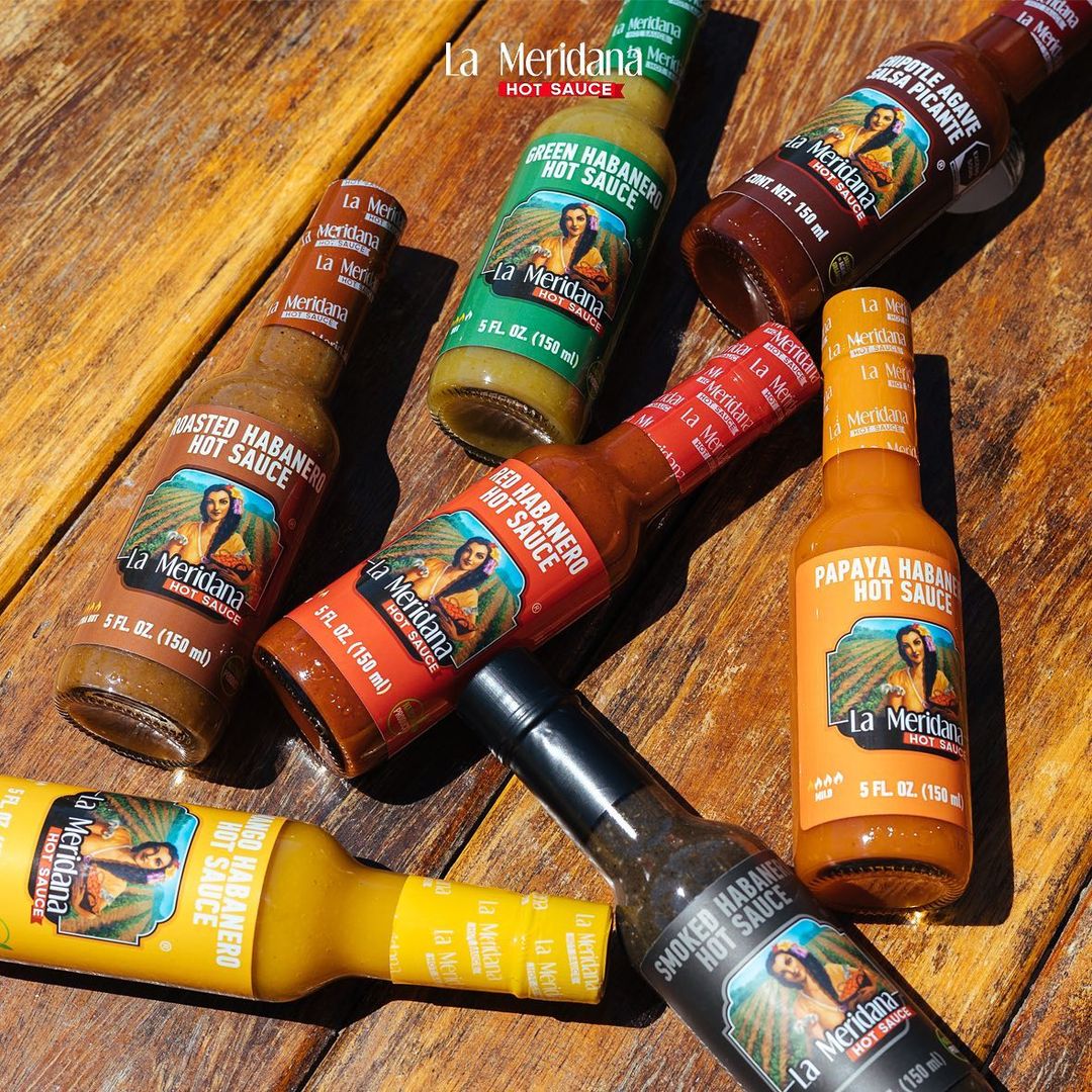 Hot Sauce Set LA MERIDANA, 7 x 150 ml