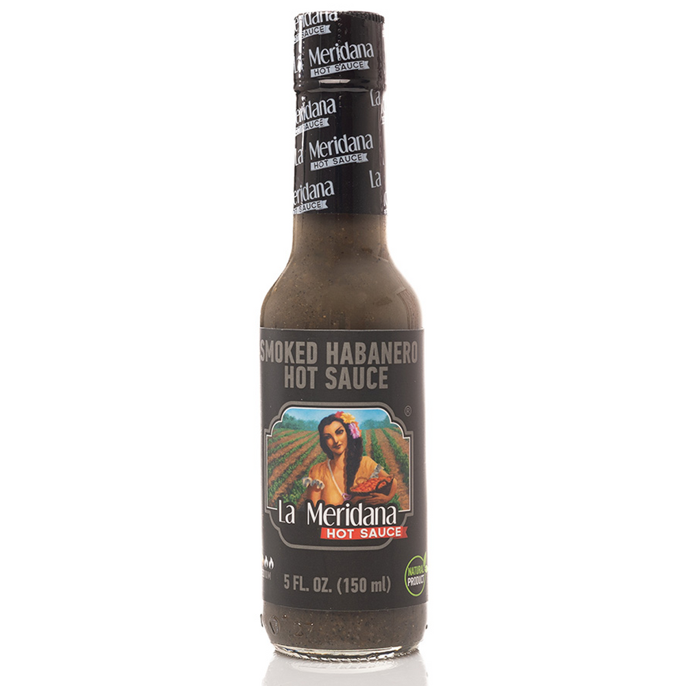 Hot Sauce Smoked Habanero LA MERIDANA, 150 ml