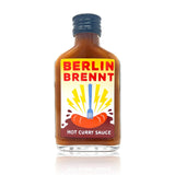 Hot Curry Sauce BERLIN BENNT CRAZY BASTARD, 100 ml