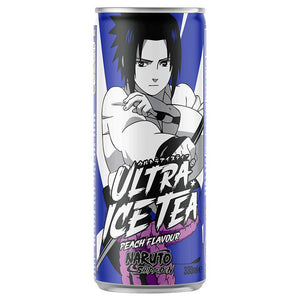 Persikų skonio šalta arbata Naruto - Sasuke ULTRA ICE TEA, 330 ml