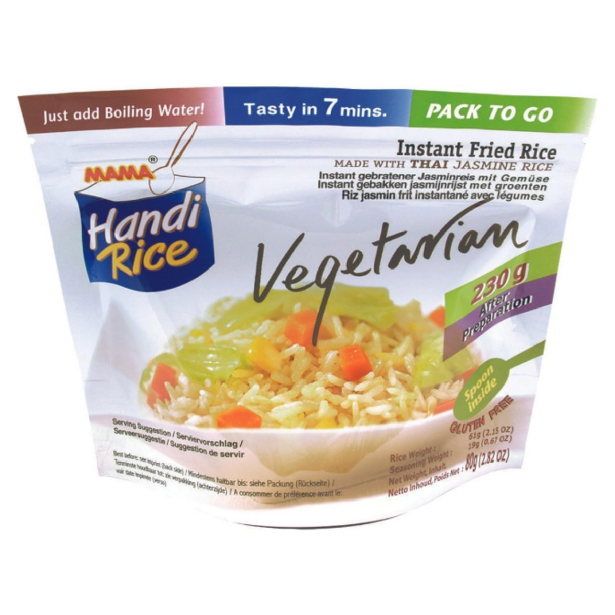 Instant Fried Rice Vegetarian MAMA, 80 g