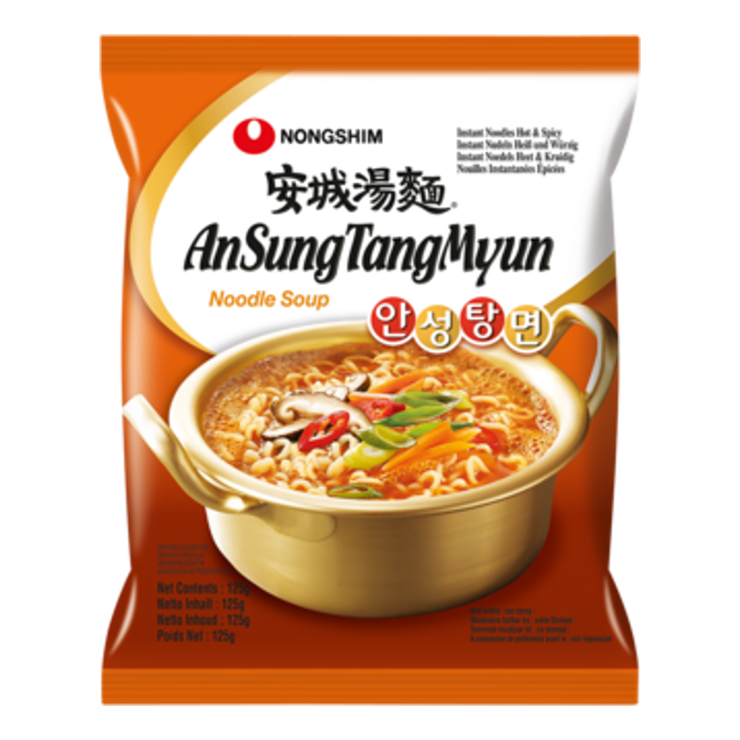 Greitai paruošiami makaronai Ansong Tangmyon NONGSHIM, 125 g