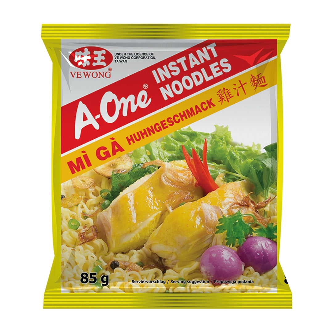 Instant Noodles Chicken Flavour A-ONE, 85 g