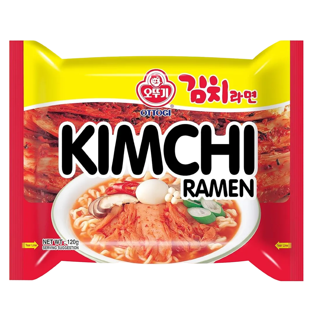 Greitai paruošiami makaronai Kimchi Ramen OTTOGI, 120 g