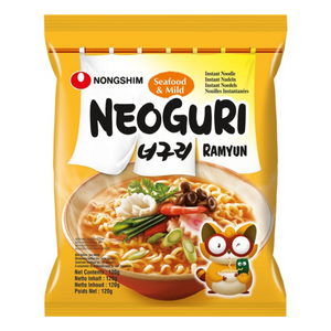 Instant Noodles Neoguri Seafood & Mild NONGSHIM, 120 g