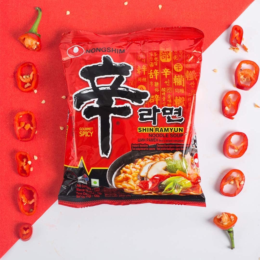 Instant Noodles Shin Ramyun NONGSHIM, 120 g