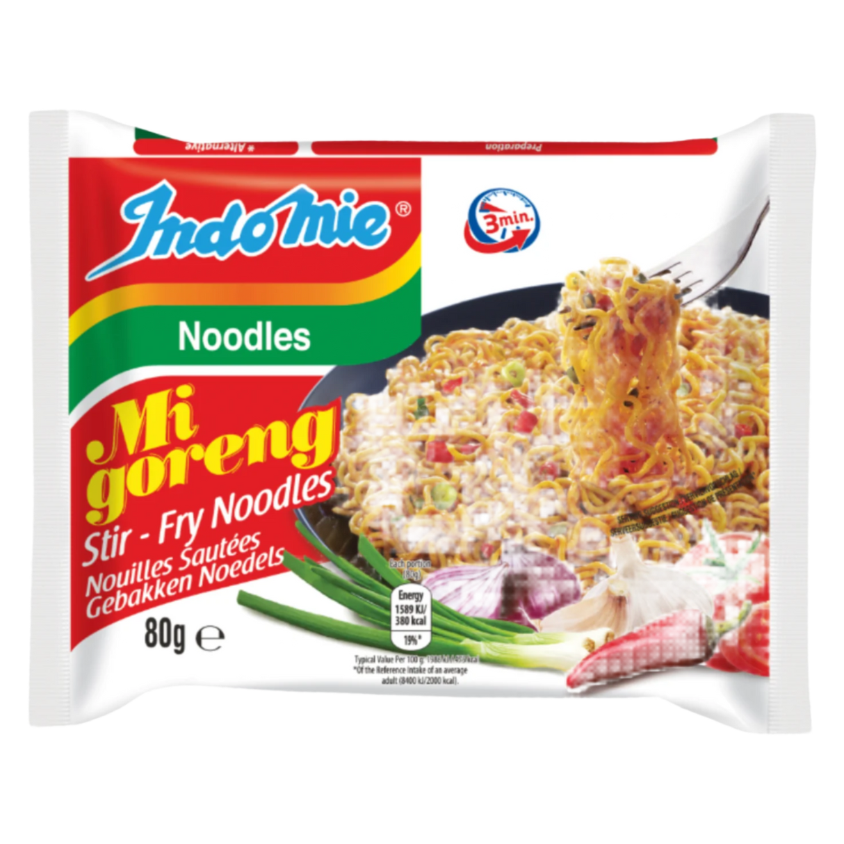 Instant noodles Mi Goreng INDOMIE, 80 g