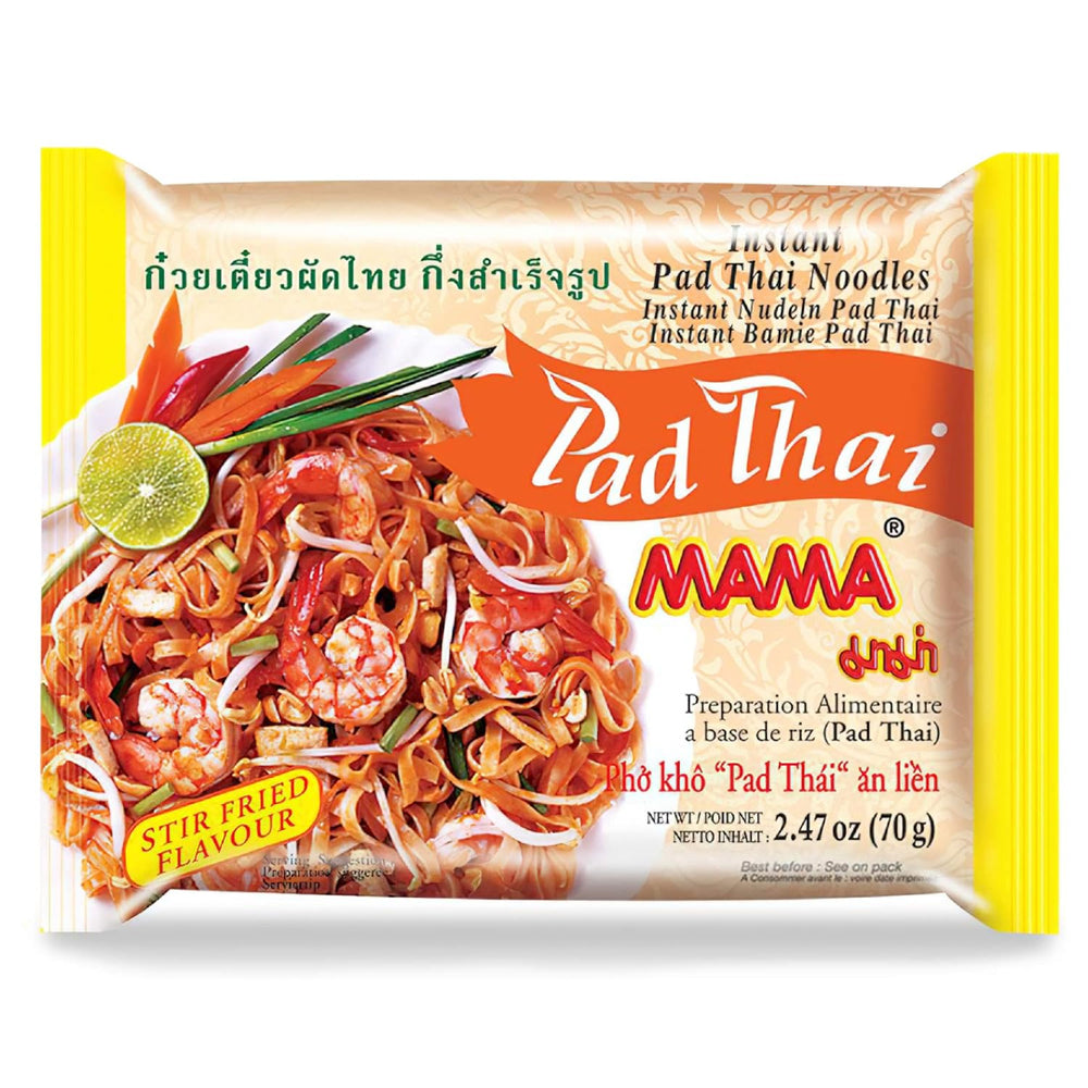 Greitai paruošiami ryžių makaronai Pad Thai MAMA, 70 g