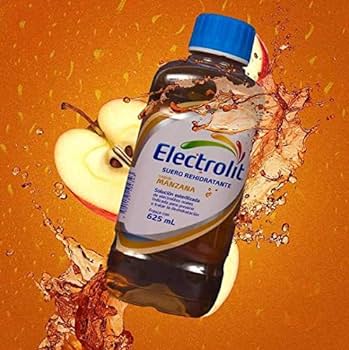Obuolių skonio izotoninis rehidratuojantis gėrimas ELECTROLIT, 625 ml