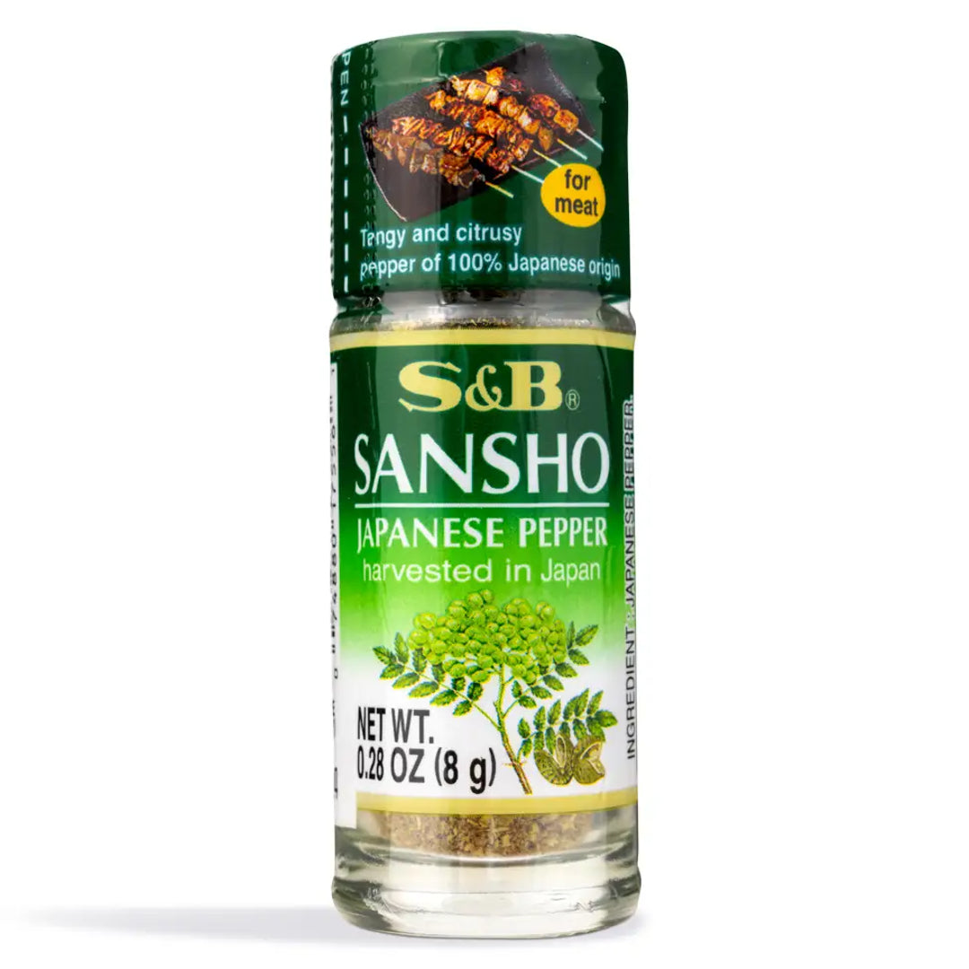 Japoniški pipirai (Sansho) S&B, 8 g