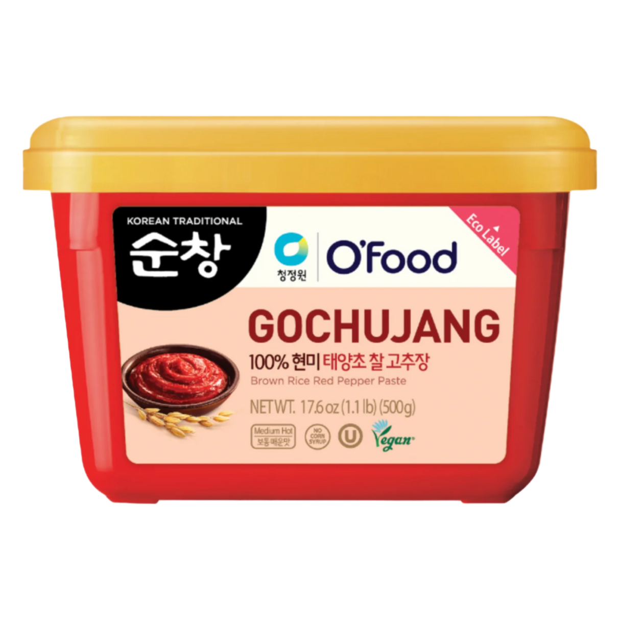 Korean Hot Pepper Paste (Gochujang) O'FOOD, 500 g