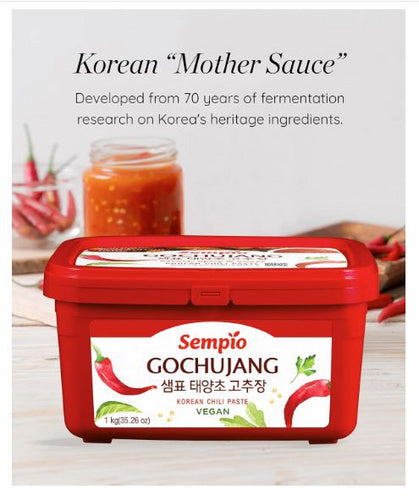 Korean Hot Pepper Paste (Gochujang) SEMPIO, 1 kg