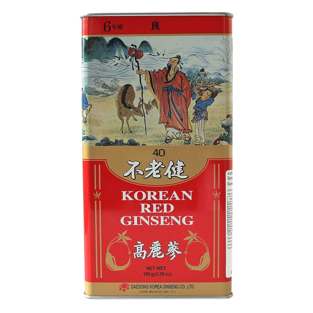 Korėjos raudonasis ženšenis 6 metų amžiaus DAEDONG KOREA Co, 150 g