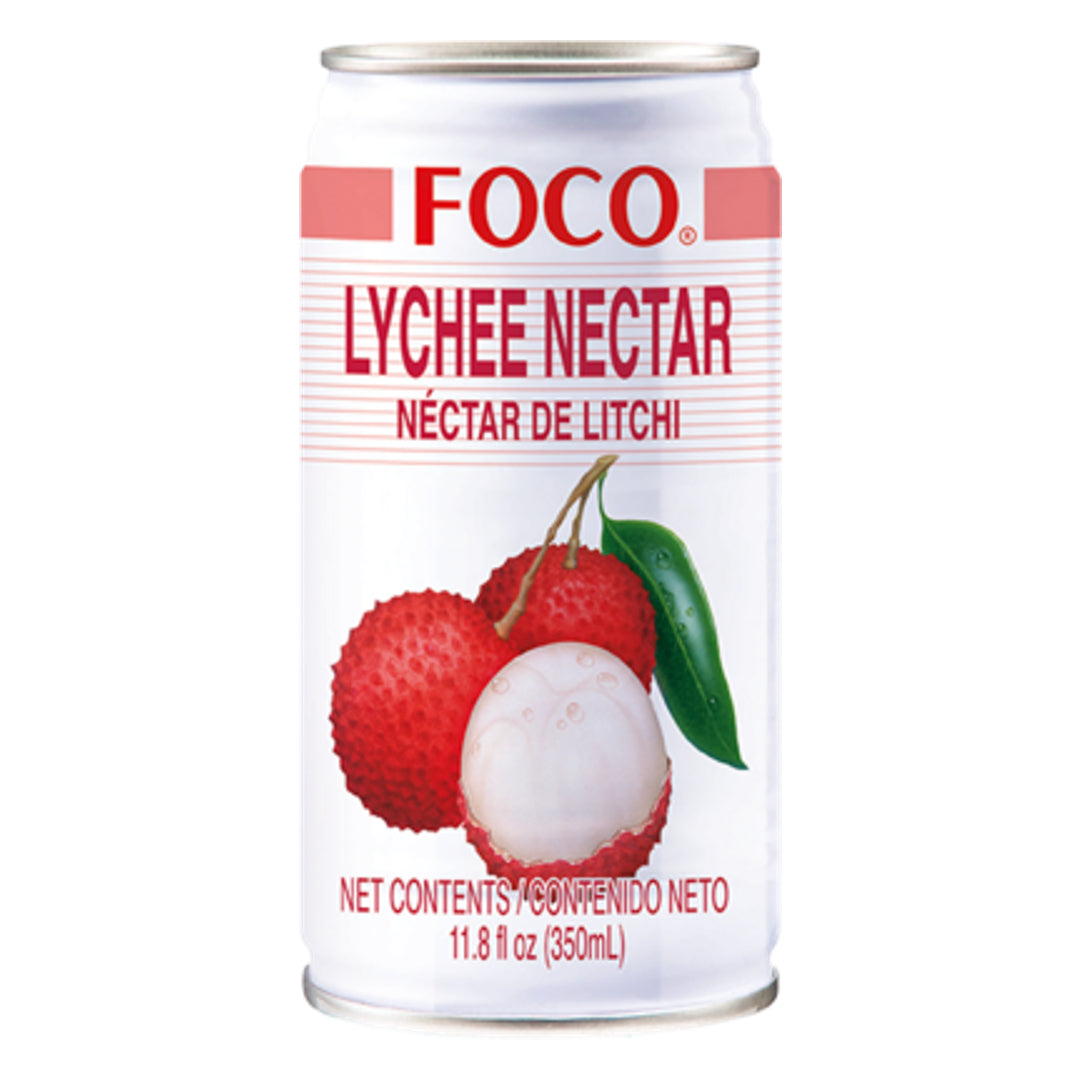 Lychee juice drink FOCO, 350 ml