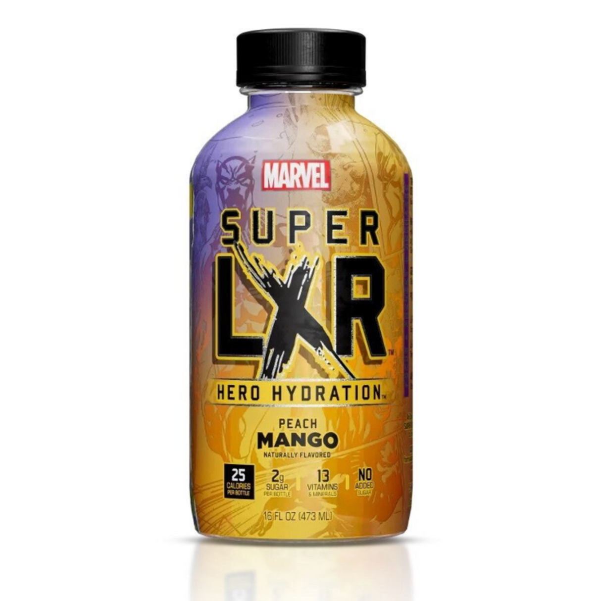 Mango Flavor Drink Super LXR ARIZONA x MARVEL, 473 ml