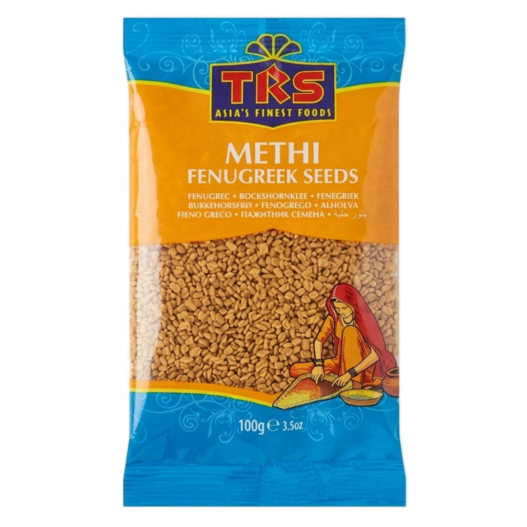 Methi Fenugreek whole Seeds TRS, 100 g sachet