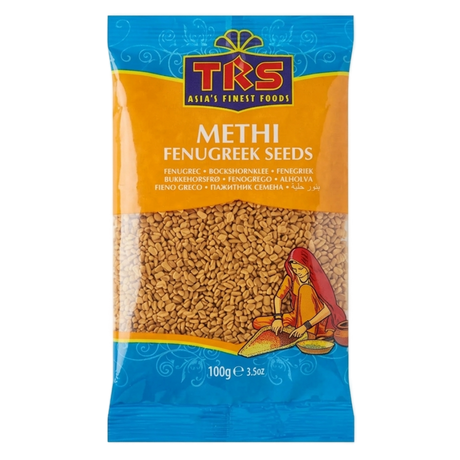 Methi Fenugreek whole Seeds TRS, 100 g sachet