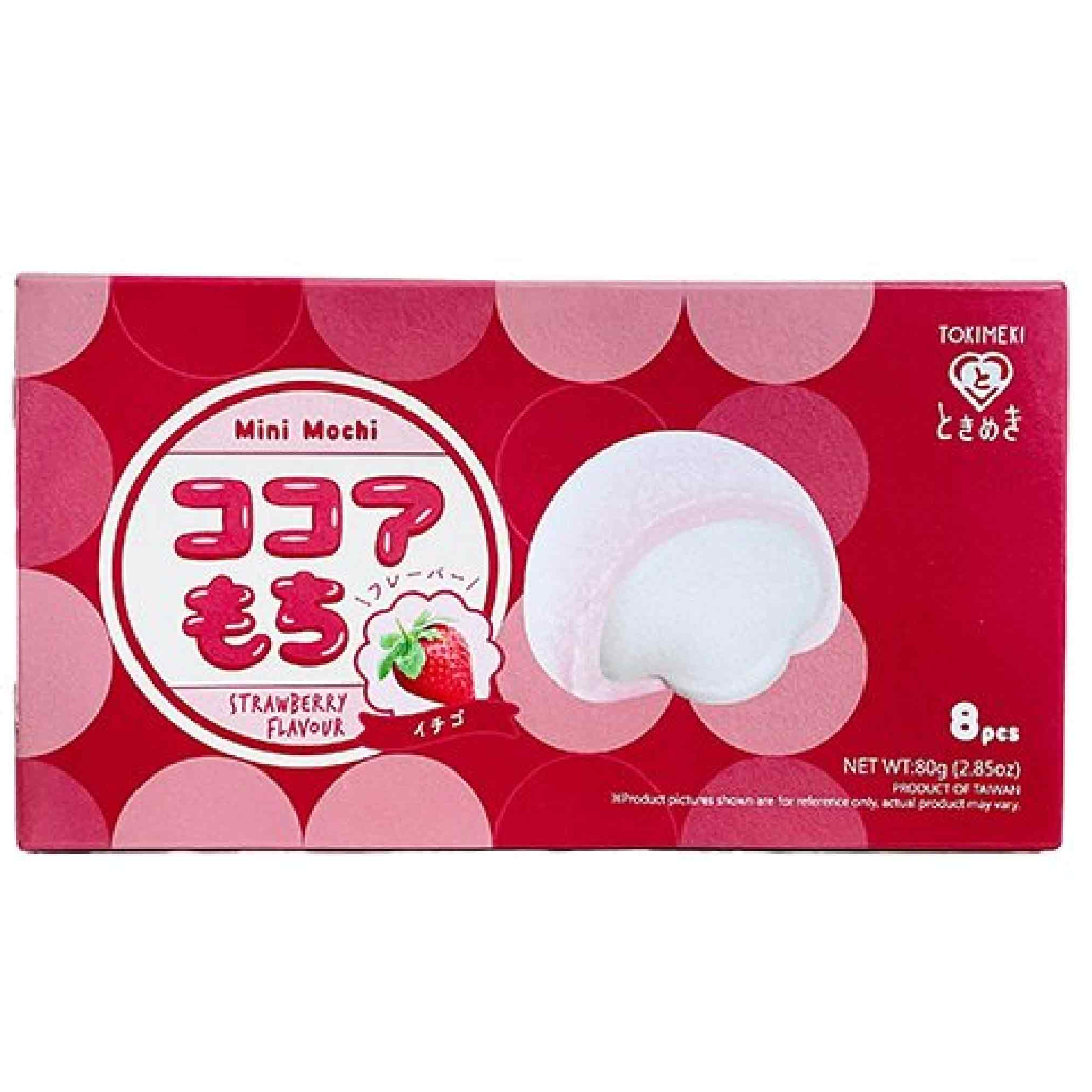 Mini Mochi Strawberry TOKIMEKI, 80 g