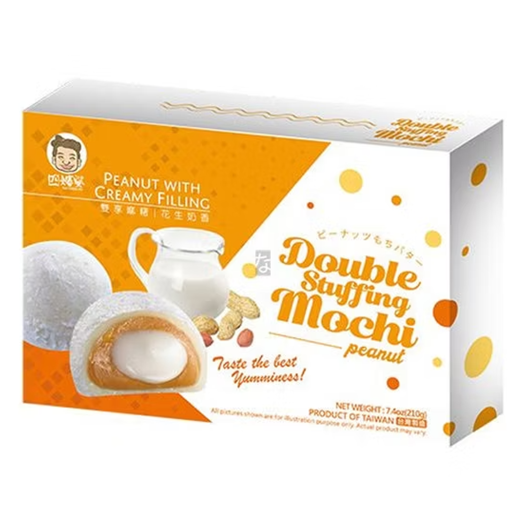 Mochi Peanut Creamy Double Stuffing SZU SHEN PO, 210 g