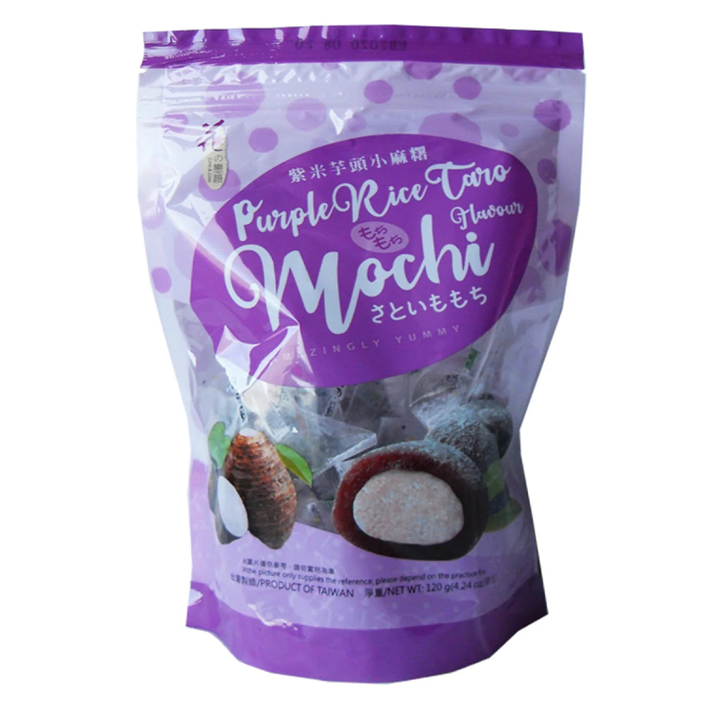 Mochi Purple Rice Taro LOVE & LOVE, 120 g