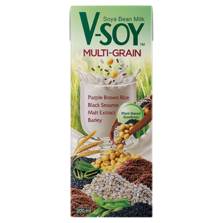 Multi Grain Soybean Milk V-SOY, 200 ml