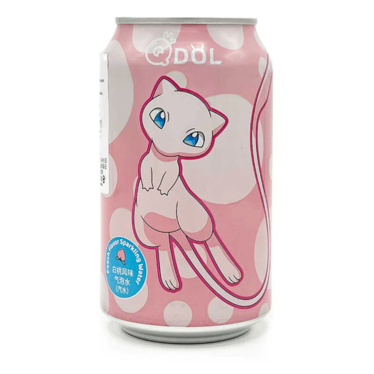 Peach Flavor Sparkling Drink QDOL, 330 ml