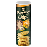 Poppadom Lentil Masala Curry Chips BONASIA, 70 g