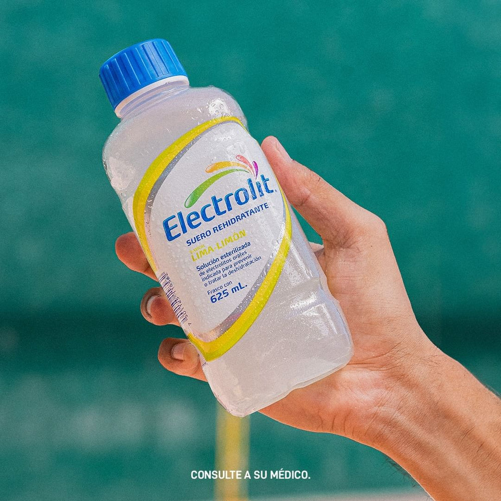 Laimų ir citrinų skonio izotoninis rehidratuojantis gėrimas ELECTROLIT, 625 ml