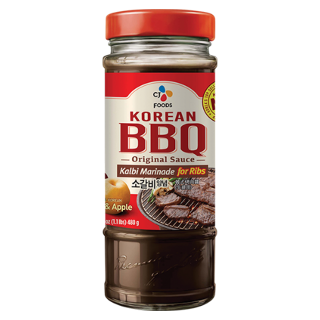 Kalbi marinatas šonkauliukams CJ SOUTH KOREA, 480 g / 400 ml