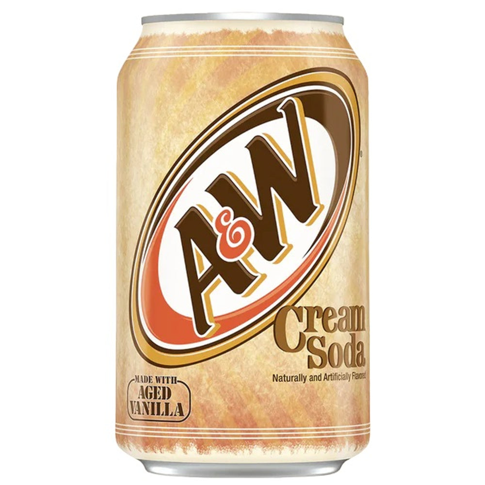 Gazuotas gaivusis gėrimas Root Beer Cream Soda A&W, 355 ml