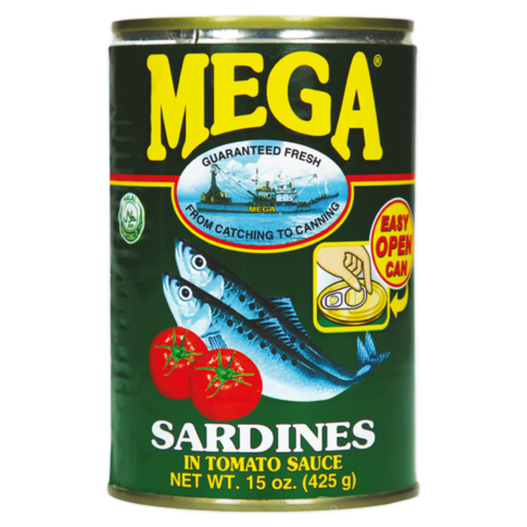 Sardines in Tomato Sauce MEGA, 425 g in a can