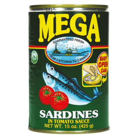 Sardines in Tomato Sauce MEGA, 425 g in a can