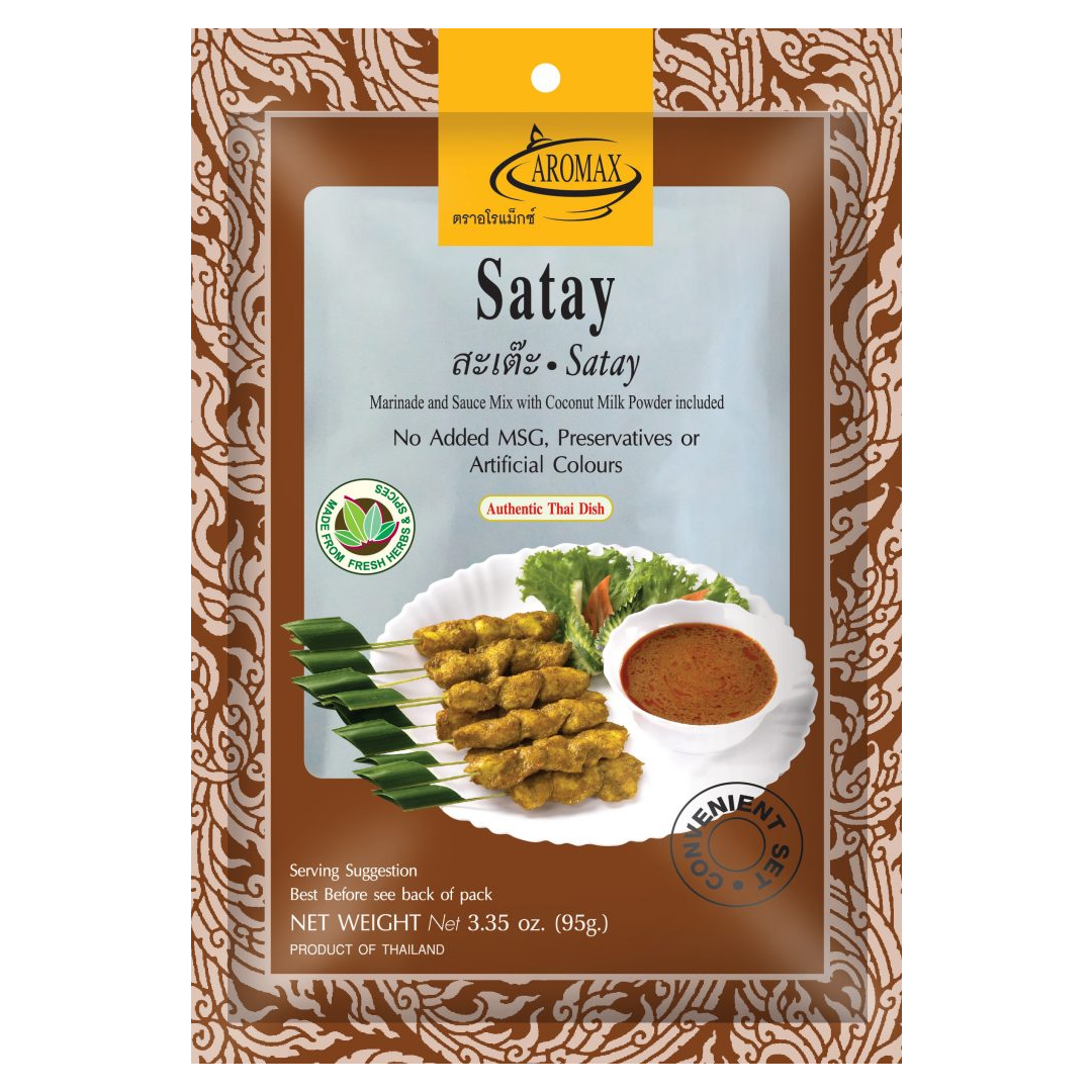 Satay pasta (marinatas) AROMAX, 95 g