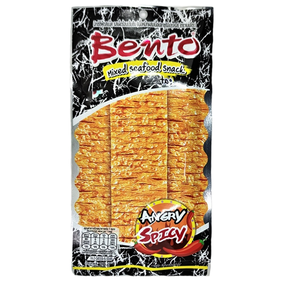 Jūros gėrybių užkandis Angry Spicy BENTO, 20 g