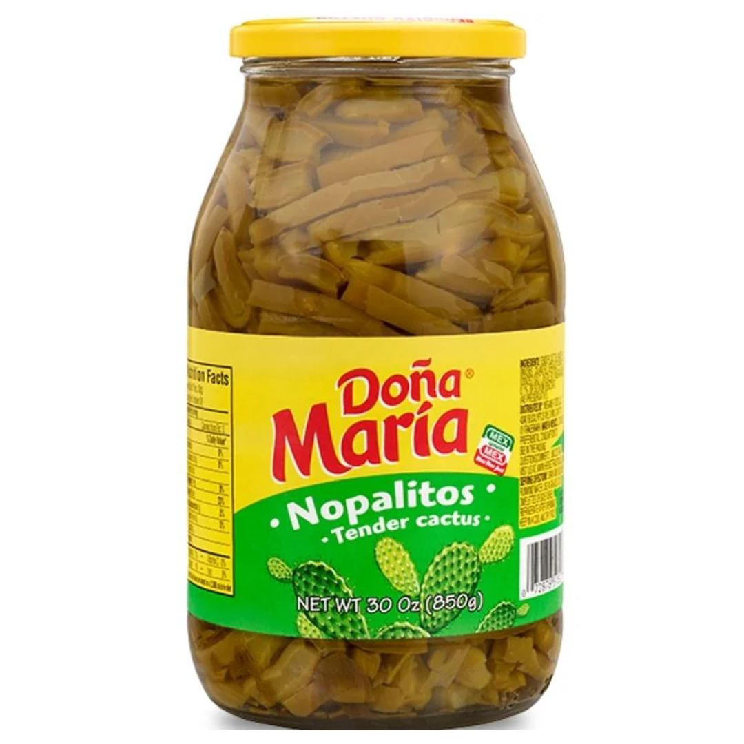 Sliced Tender Cactus Nopalitos DONA MARIA, 850 g
