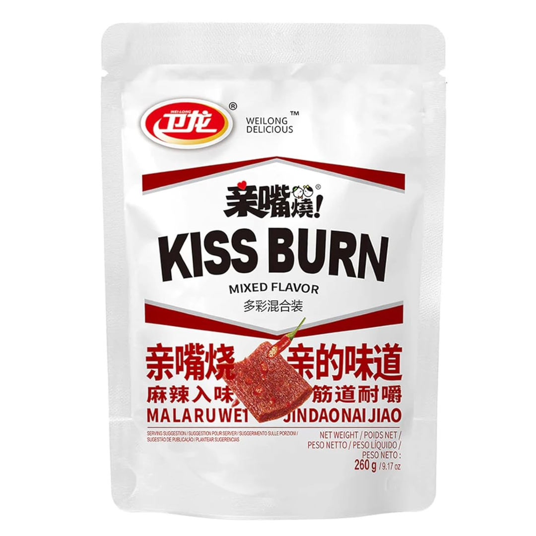 Snack Kiss Burn Mixed Flavor WEILONG, 260 g
