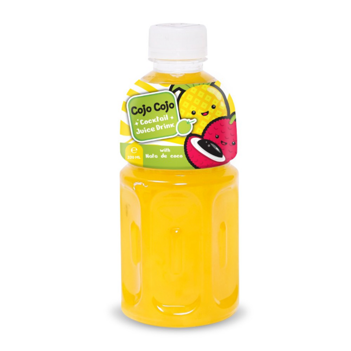 Soft Drink with Tropical Fruit Juice and Nata de Coco COJO COJO, 320 ml