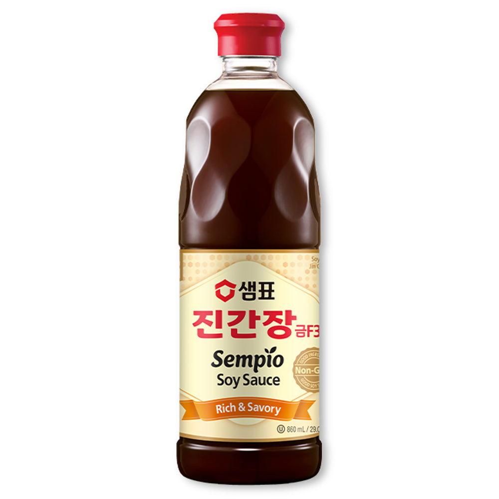 Soy sauce F3 Gold SEMPIO, 860 ml